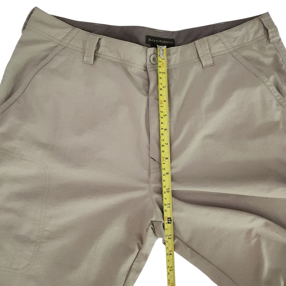 ROYAL ROBBINS outdoor beige hiking travel pants 36w/34l - Picture 12 of 15